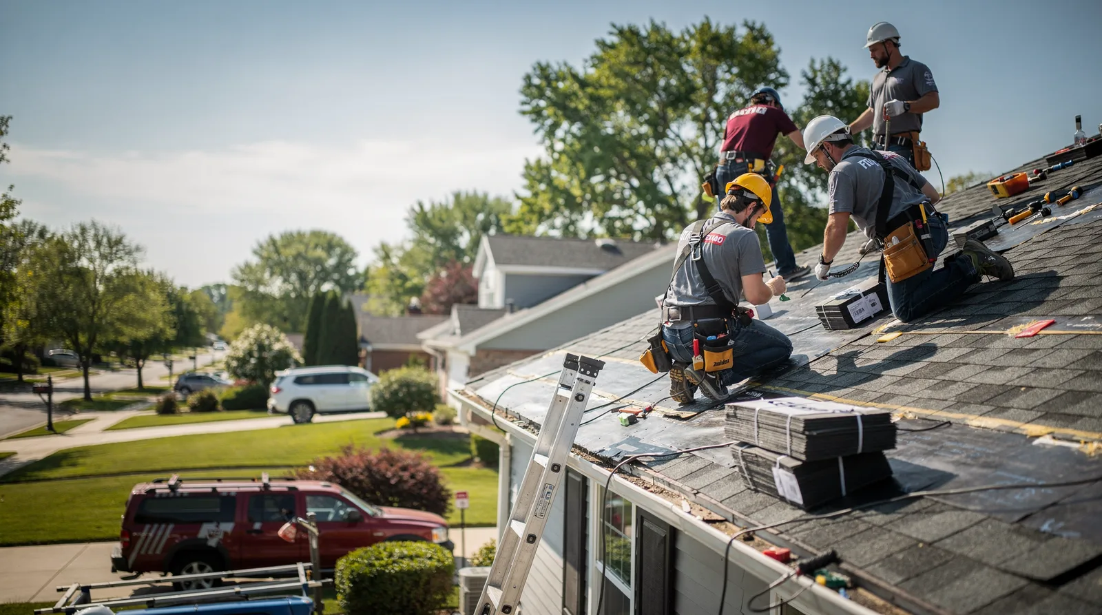Roof Repair in Levant, ME around you